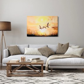Tablou - Macarale la apus de soare (90x60 cm)