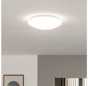 Eglo 33219 - Plafonieră LED RGB GIRON-C LED/17W/230V Ø 30 cm, albă