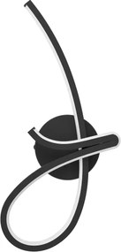 Eglo CARDONCITO 902347 - Lampă de perete LED/12W/230V 2700/4000/6500K negru