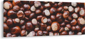 Tablou - Castane coapte (120x50 cm)