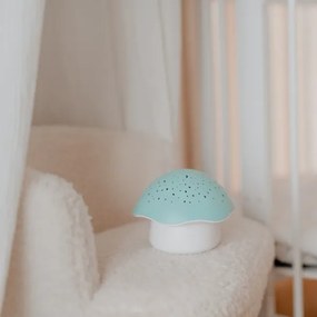 Proiector cu sunete PABOBO STAR MUSHROOM 3xAA albastru