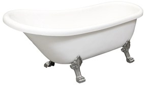 Cada baie freestanding, retro, Jully Bella Casa, acril, 170 x 70 cm