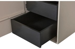 Dulap modular crem din lemn de pin 50x200 cm Daily – vtwonen