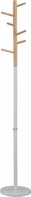 Cuier pom HORST, alb/stejar, metal/lemn, 30x180 cm