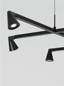 Lustra suspendata cu 6 spoturi LED RIVO