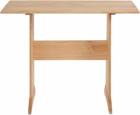 Set bancă pe colț și masă din lemn masiv de pin Støraa Samantha