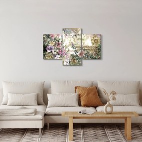 Tablou - Flori de design (90x60 cm)