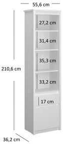 Raft Ethan 1D1S (alb). 1052907