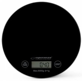 Cantar de bucatarie Esperanza Mango EKS003K max. 5kg Negru