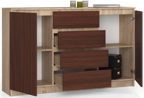 Comodă Koa (Stejar sonoma + wenge). 1069402