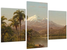 Tablou - Frederic Edwin Church, Tamaca Palms, reproducere (90x60 cm)