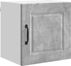 vidaXL Dulap de bucătărie Gri din beton 40 x 31 x 40 cm Lemn compozit