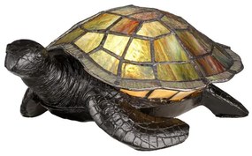 Elstead QZ-SAWBACK-TL - Lampă decorativă LED TIFFANY 1xG9/3W/12/230V, în formă de țestoasă