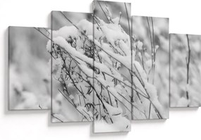 Tablou - Ramuri înzăpezite (150x105 cm)