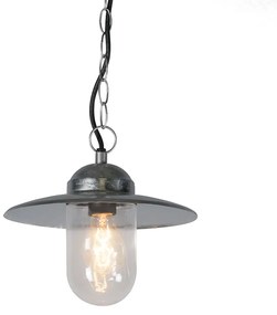 Lampă suspendată industrială zinc IP44 - Munich