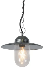 Lampă suspendată industrială zinc IP44 - Munich
