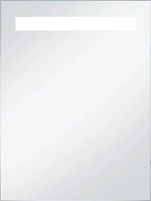 vidaXL Oglindă cu LED de perete de baie, 60 x 80 cm