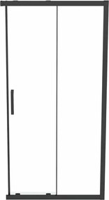 Usa glisanta cu segment fix 100 cm negru mat Ideal Standard Connect 2 K9262V3