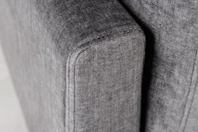 Coltar cu sezlong dreapta, Catifea gri inchis, MANHATTAN 295cm