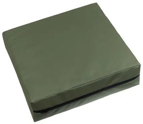 Bellatex Pernă de scaun impermeabilă kaki , 40 x40 cm