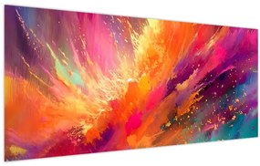 Tablou - Abstractizare dinamică (120x50 cm)
