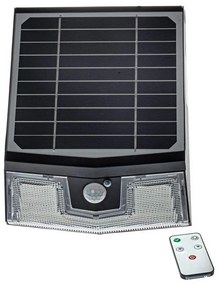 Aplică LED solară cu senzor TRANSFORMER LED/7W/3,7V IP65 + telecomandă