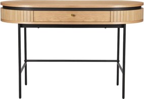 Birou cu furnir de stejar ATELIER 120cm