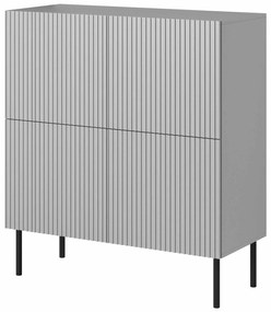 Dulap Asania (Negru + Gri). 1049356
