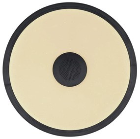 Plafoniera LED RGB cu telecomanda si difuzor RAFFY negru