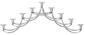 Sfeșnic din oțel inoxidabil Harmony Menora - Georg Jensen