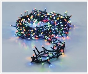 Instalație luminoasă de Crăciun Twinkle, colorată, 700 LED-uri, 14 m