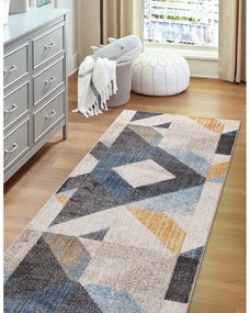 Covor tip traversă gri deschis 67x200 cm Soft Halleby – FD