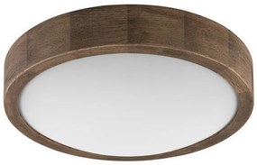 Plafonieră LED Brilagi CARVALHO SLIM 1xE27/60W/230V stejar nuc d. 27 cm