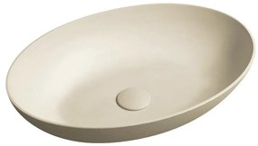 Sapho - Lavoar pentru montaj pe blat FORMIGO 60x40 cm, beton/bej