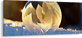 Tablou cu bulină înghețată (120x50 cm)