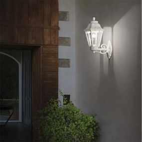 Aplica de perete exterior IP55 DAFNE AP1 BIG BIANCO