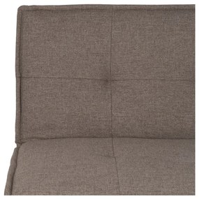 Canapea grej extensibilă cu tapițerie din chenille 181 cm – Ixia