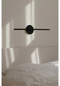 Aplică de perete neagră LED cu intensitate reglabilă din metal Omni Wall – UMAGE