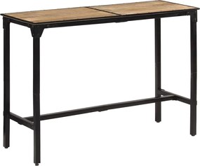 vidaXL Masă de bar, 150x55x107 cm, lemn masiv de mango nefinisat