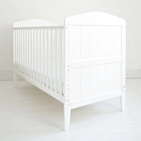 Patut din lemn masiv, transformabil pentru bebe si junior, Hampton 140 x 70 cm
