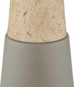 Globo 51070110 - Lampă de masă PAULIN 1xE27ILLU/40W/230V gri