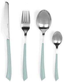 Set de 24 tacâmuri Luigi Ferrero Norsk FR-2431CS, Oțel inoxidabil, Albastru deschis