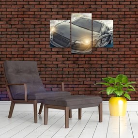 Tablou cu Audi - gri (90x60 cm)