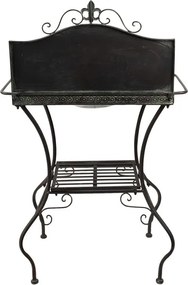 Consola vintage de exterior, din metal, Lavandiere