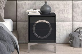 Noptieră Evenna (Negru lucios). 1025846