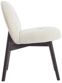 Set de scaune de sufragerie crem 2 buc. tapițat Sinosa – Light &amp; Living