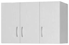 Dulap Zelia 3 usi alb 90x42x60cm