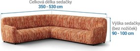 Gaico Huse bielastice UNIVERSO NOU dungi cărămizii colțar (l. 350 - 530 cm)
