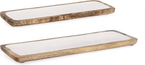 Tăvi 2 buc. 15x46 cm Knossos – Yes Everyday