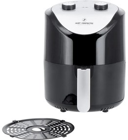 Friteuza cu aer cald Just Perfecto JL-14, 1200W, 3,5 litri, 80-200 C, Timer, Negru